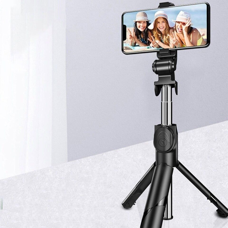 ftcome New XT-02 Selfie Stick, Extendable Selfie Stick with Tripod Stand and Detachable Wireless Bluetooth Remote, Ultra Compact Selfie Stick for Mobile Tripod Tripod, Tripod Kit, Monopod, Monopod Kit, Tripod Ball Head, Tripod Bracket, Tripod Clamp-picture-48