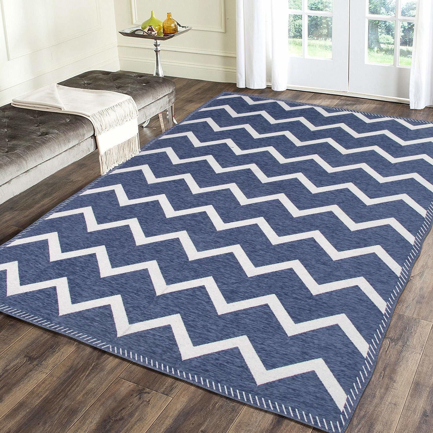 sparrow world 6 ft X 9 ft Chenille Runner-picture-37