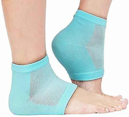 rhydin Heel Pain Relief Silicone Gel Heel Orthopaedic Socks Heel Protector Heel Support-picture-16