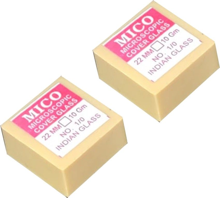 MICO 22x22 Blank Cover Slip