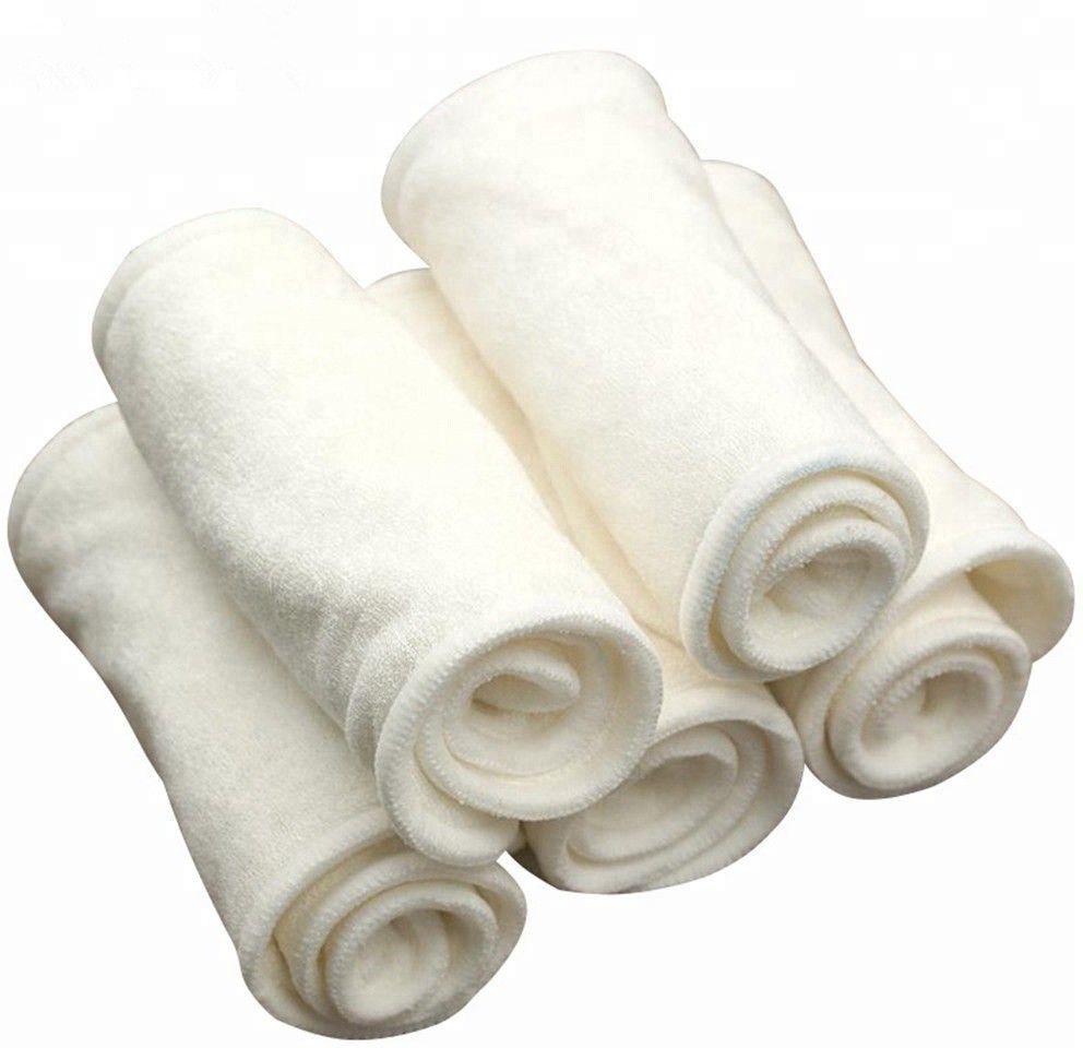 salma's tinytots Bamboo Inserts for Cloth Diapers - 4 Layered - Set of 5-picture-28