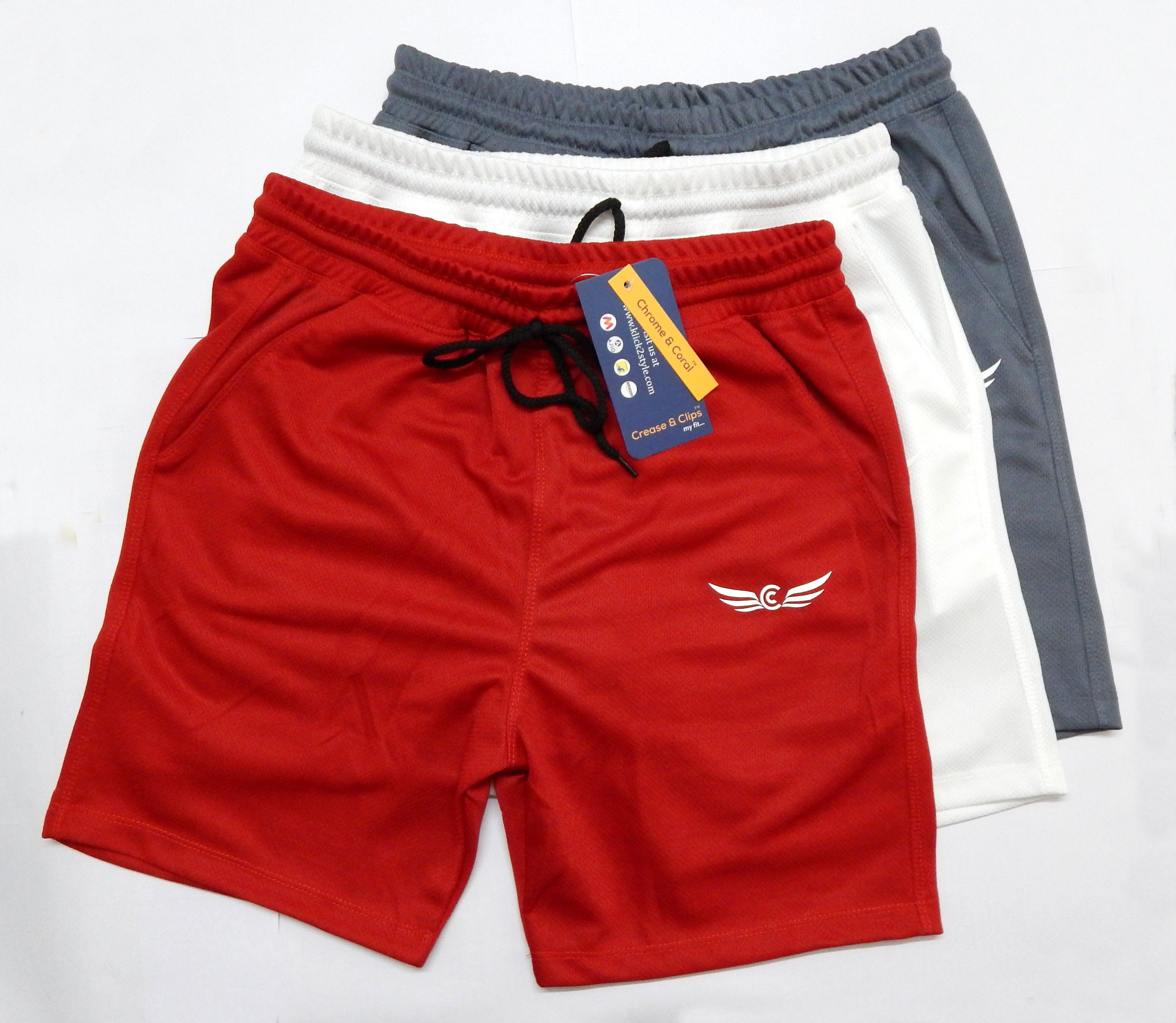 chrome & coral Pack of 3 Solid Men Boxer-picture-11
