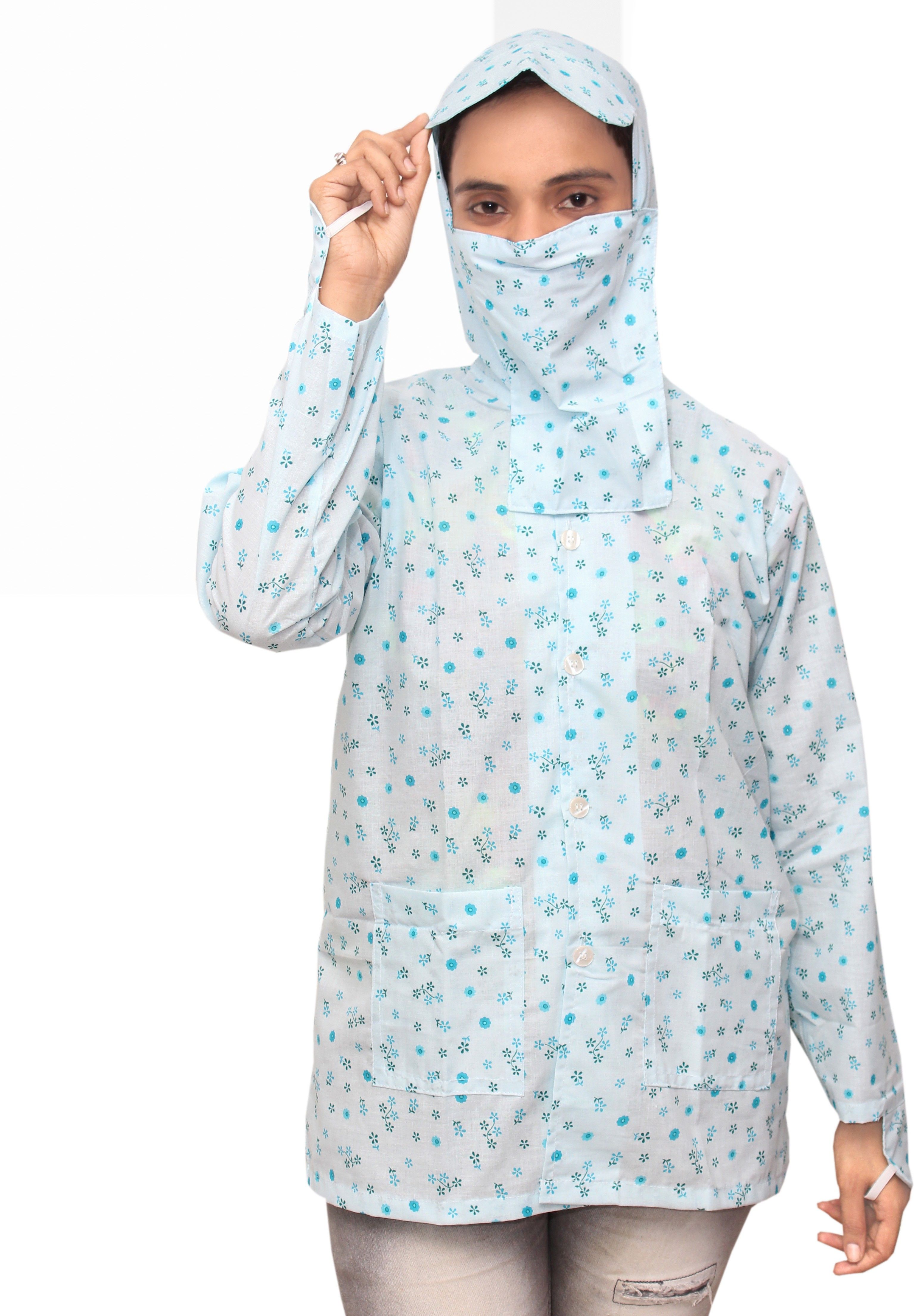 Goodluck Printed Women Wind Cheater