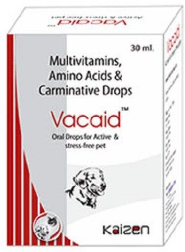 MULTIVITAMIN, AMINO ACIDS & CARMINATIVE DROPS For Dog & Cats 30 ML Pet Dewormer-image-38