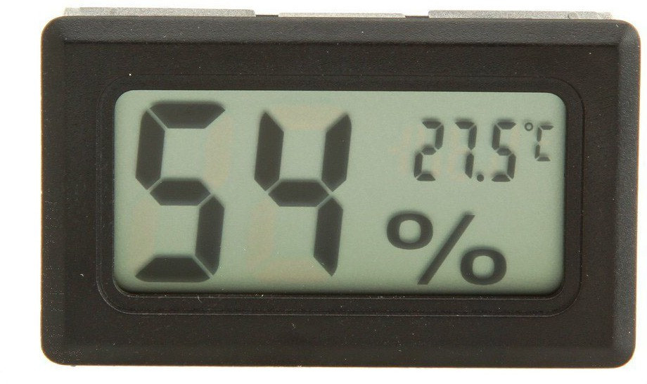 gadget hero's Digital Hygrometer Thermometer Humidity Meter With LCD Display Hydrometer image 1