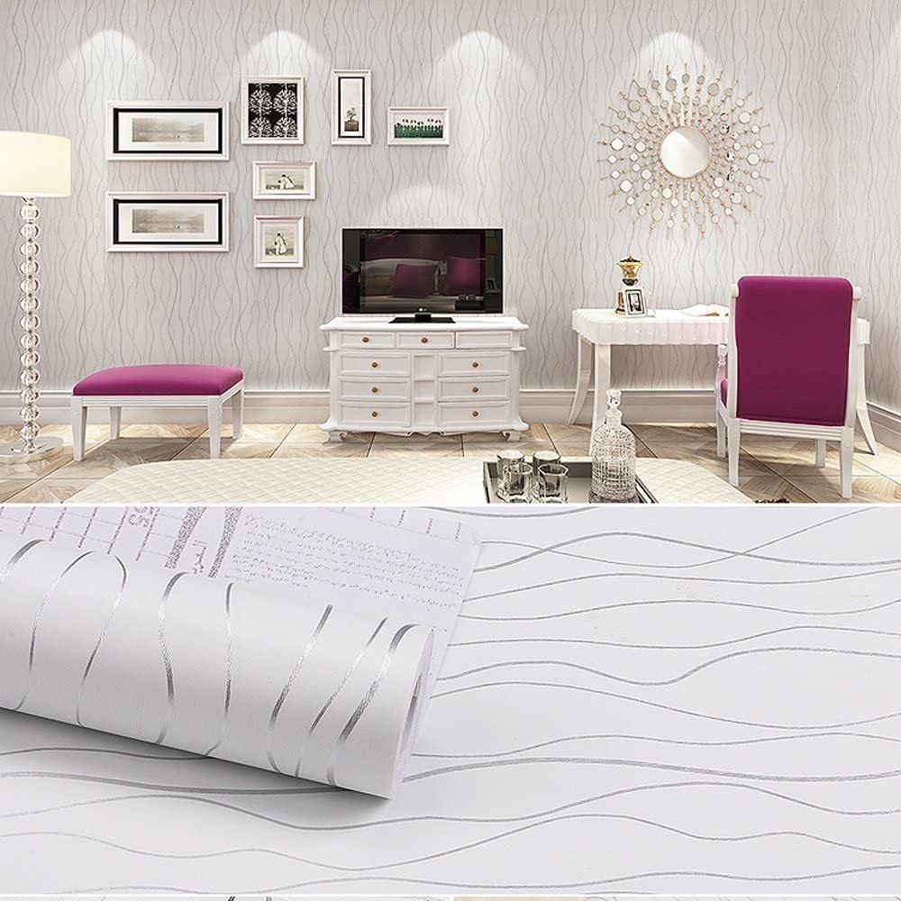 45 cm x 1000 cm Waterproof Abstract Vinyl Wallpaper-image-39