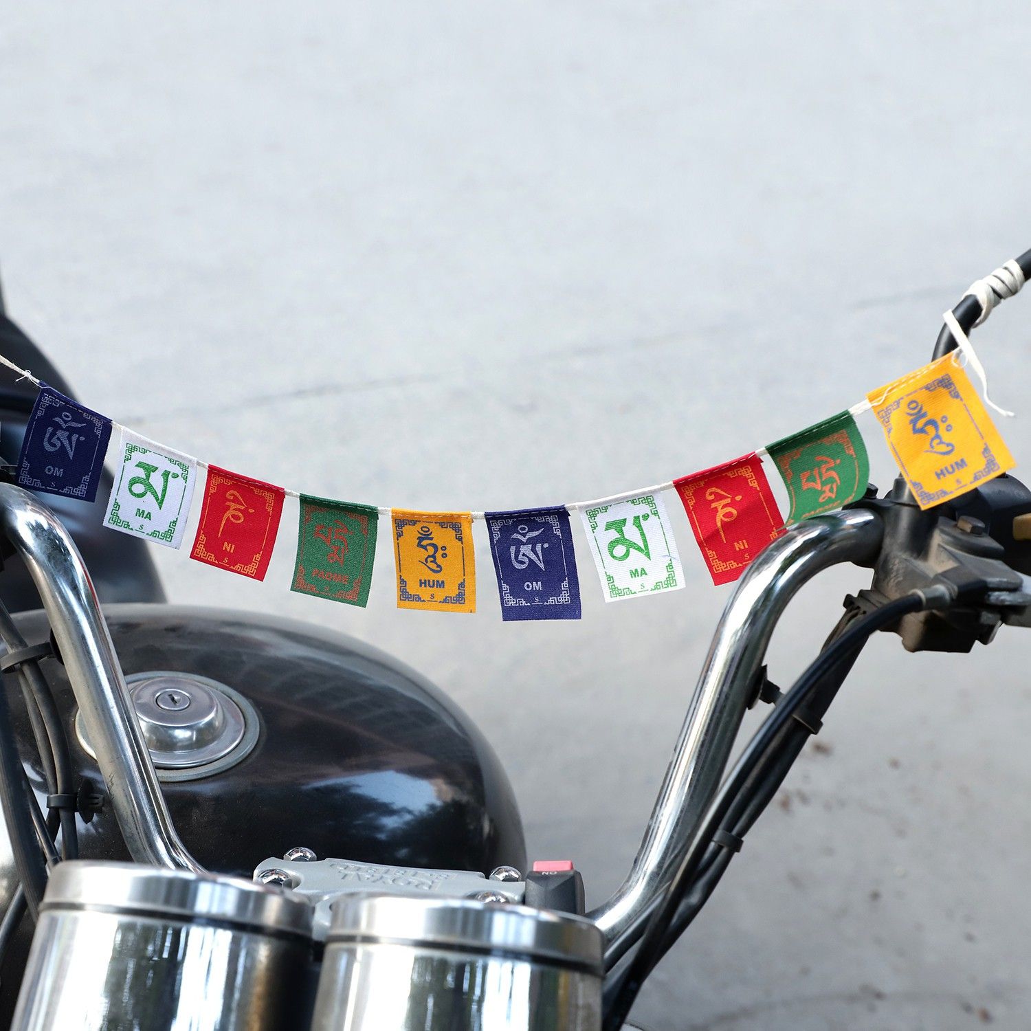 Tibetian Buddhist Prayer Flags for Bike Rectangle Outdoor Flag