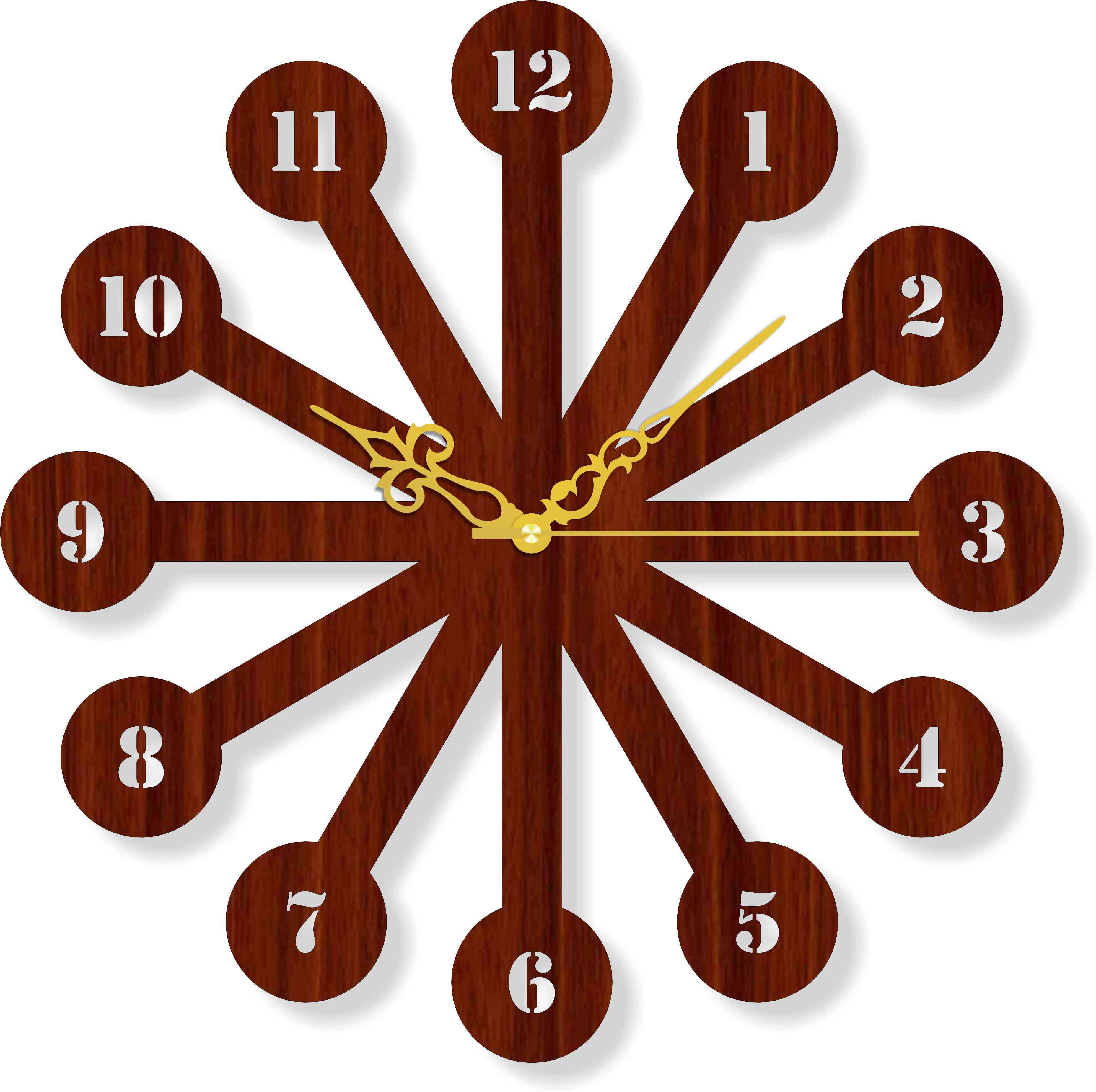phonedda Analog 30 cm X 30 cm Wall Clock-picture-27