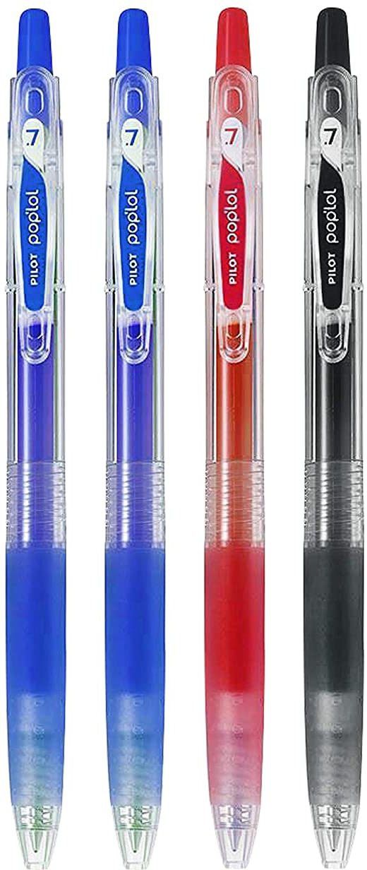 pilot Poplol Roller Ball Gel Ink (Pack of 4) 025305 Roller Ball Pen-picture-28