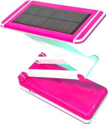 akr LED Lamp With Attached Solar Panel Desk Lamps Study Lamp +2-in-1 USB Mobile Charging + 36 SMD Study Lamp Table Lamp ( 30 CM , PINK ) Study Lamp-picture-40