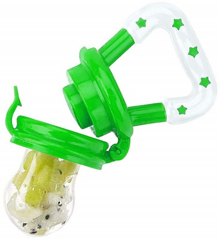 Fruit/Food Feeder/Pacifier/Nibbler with Silicon Mesh in Box Packing (, Pack of 1) Feeder-image-38