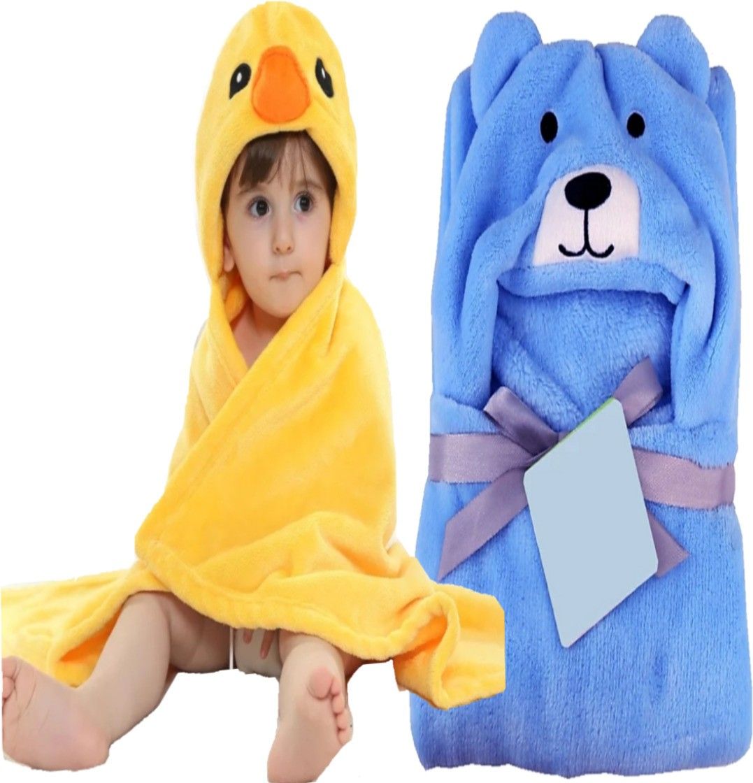 brandonn Cartoon Crib Hooded Baby Blanket for AC Room-picture-24