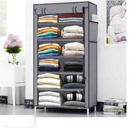 bhimada Multipurpose Storage Carbon Steel Collapsible Wardrobe-picture-14