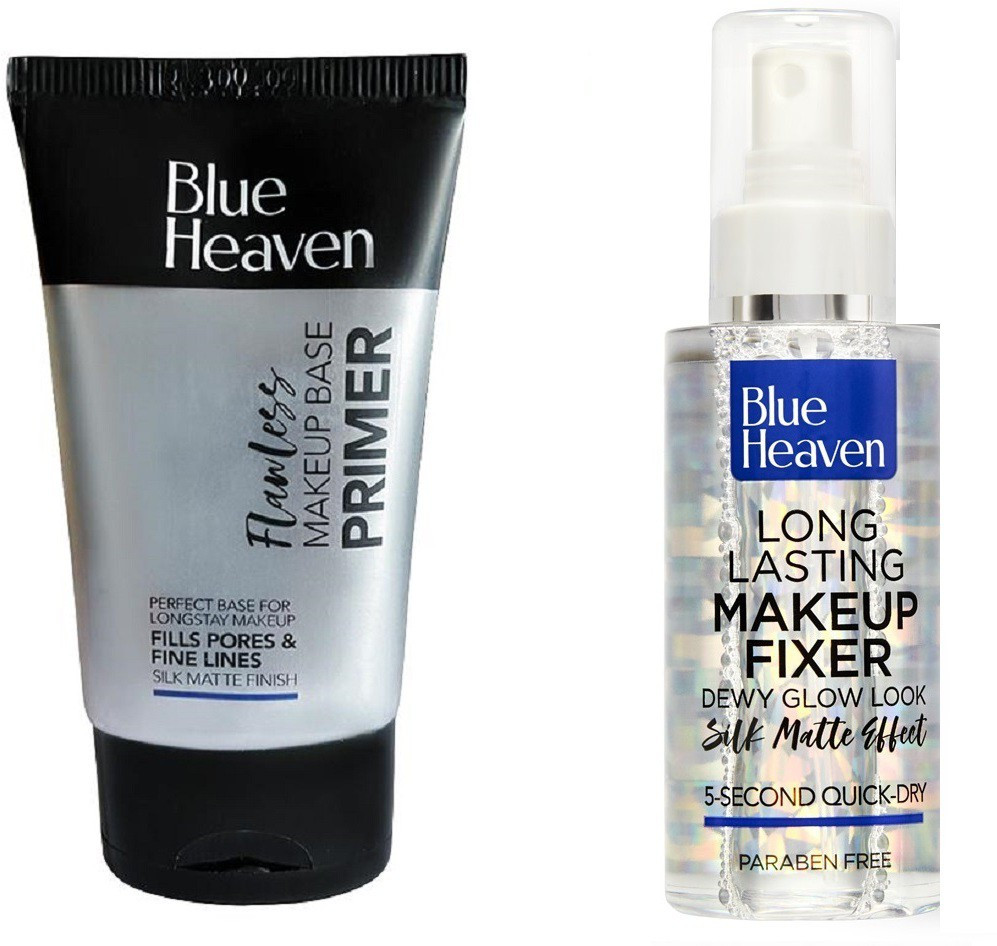 blue heaven Studio Perfection Primer WITH Makeup Fixer - Mist Spray Formula (PACK OF 2) image 1