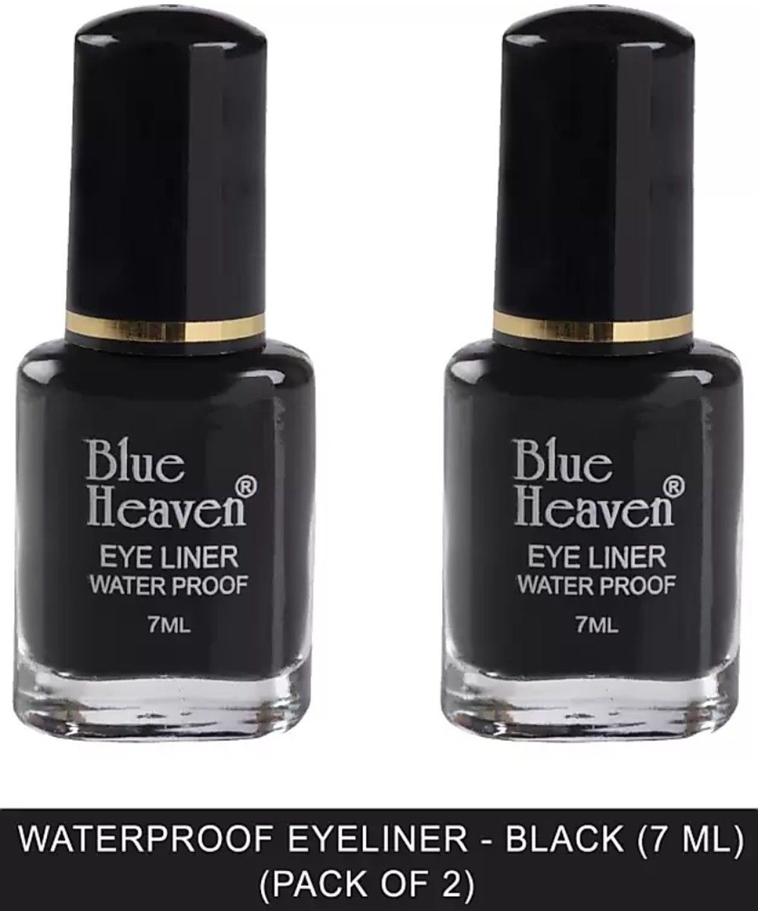 Get Bold Black Diamond Water Proof Eye Liner - Pack of 2 14 ml-image-9