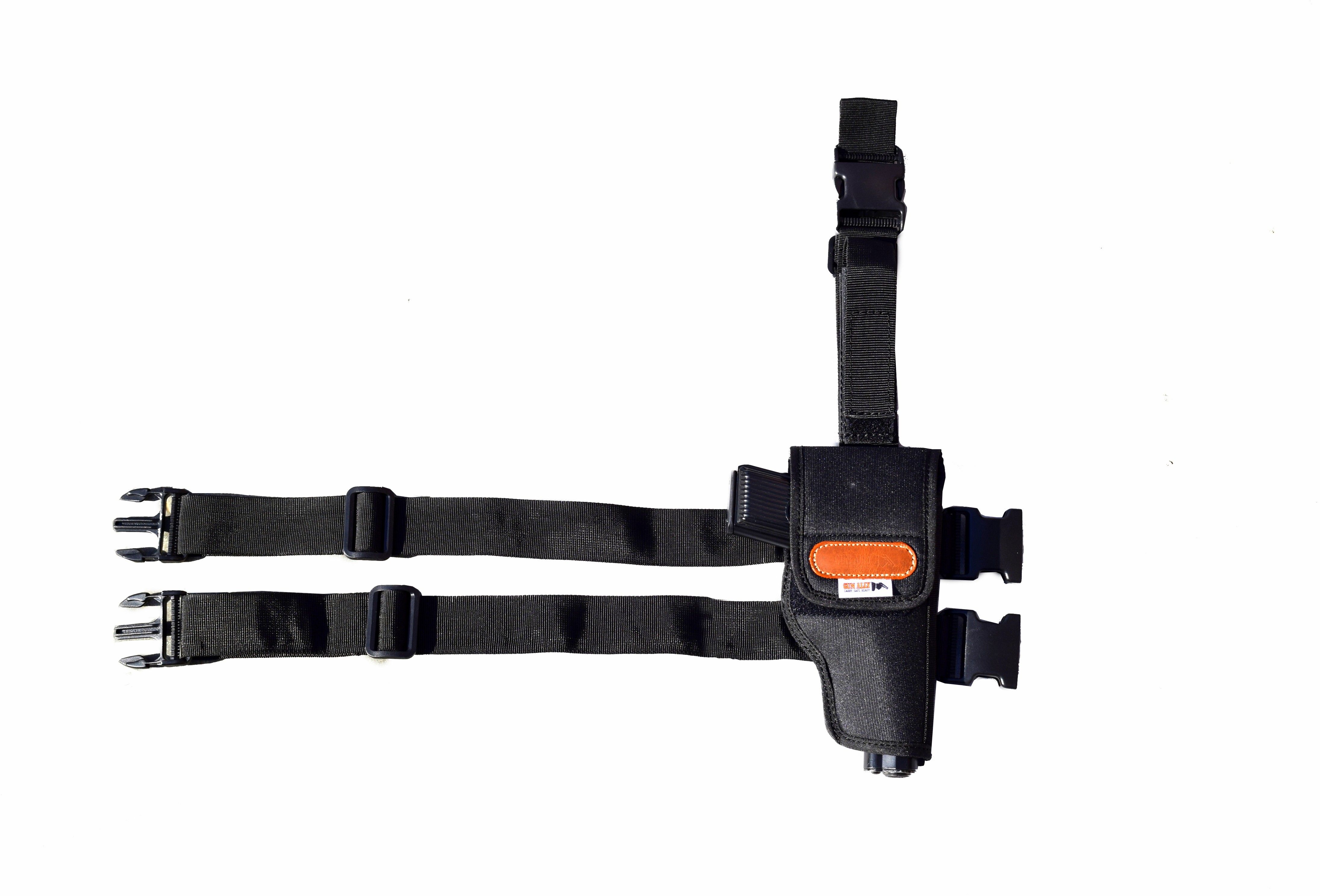 Drop leg Adjustable Tactical Thigh Holster for Universal Pistol Holster Pistol/Gun Cover Free Size