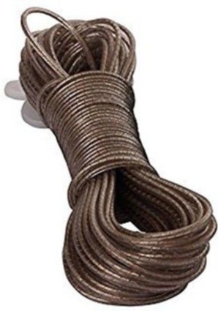 sbts 20 Meter PVC Coated Steel Anti-Rust Wire Brown-picture-26