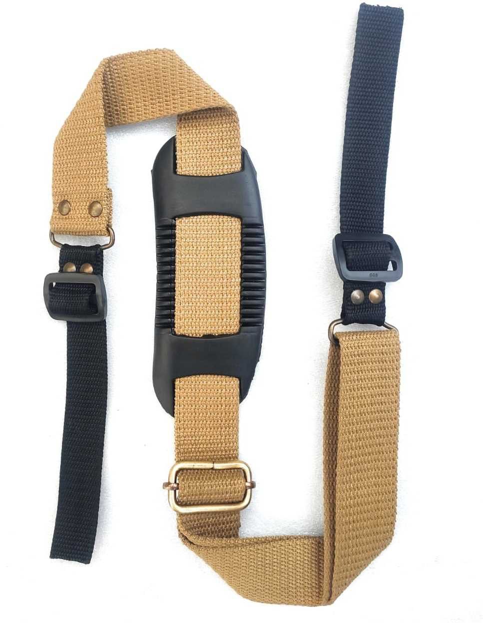 START NOW Gun Belt, Hand-Made, Made up of Cotton, a Buckle Used for Easy Attachment and a Fully Rubberized Gripper for a Perfect Grip Self locking clips Strap-picture-16