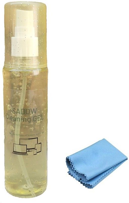 Sadow Screen Cleaner, Laptop Cleaning kit, Cleaner kit, LCD Cleaning kit Solution Spray Fluid Gel Multi-Purpose for Mobile Laptop/Desktop, Camera Lens, LCD Display 100ml for Computers-image-20