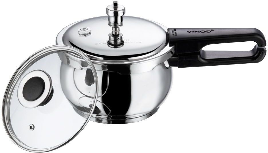 Splendid Plus Stainless Steel Pressure Cooker with Outer Lid 2.5 L Induction Bottom Pressure Cooker-image-42