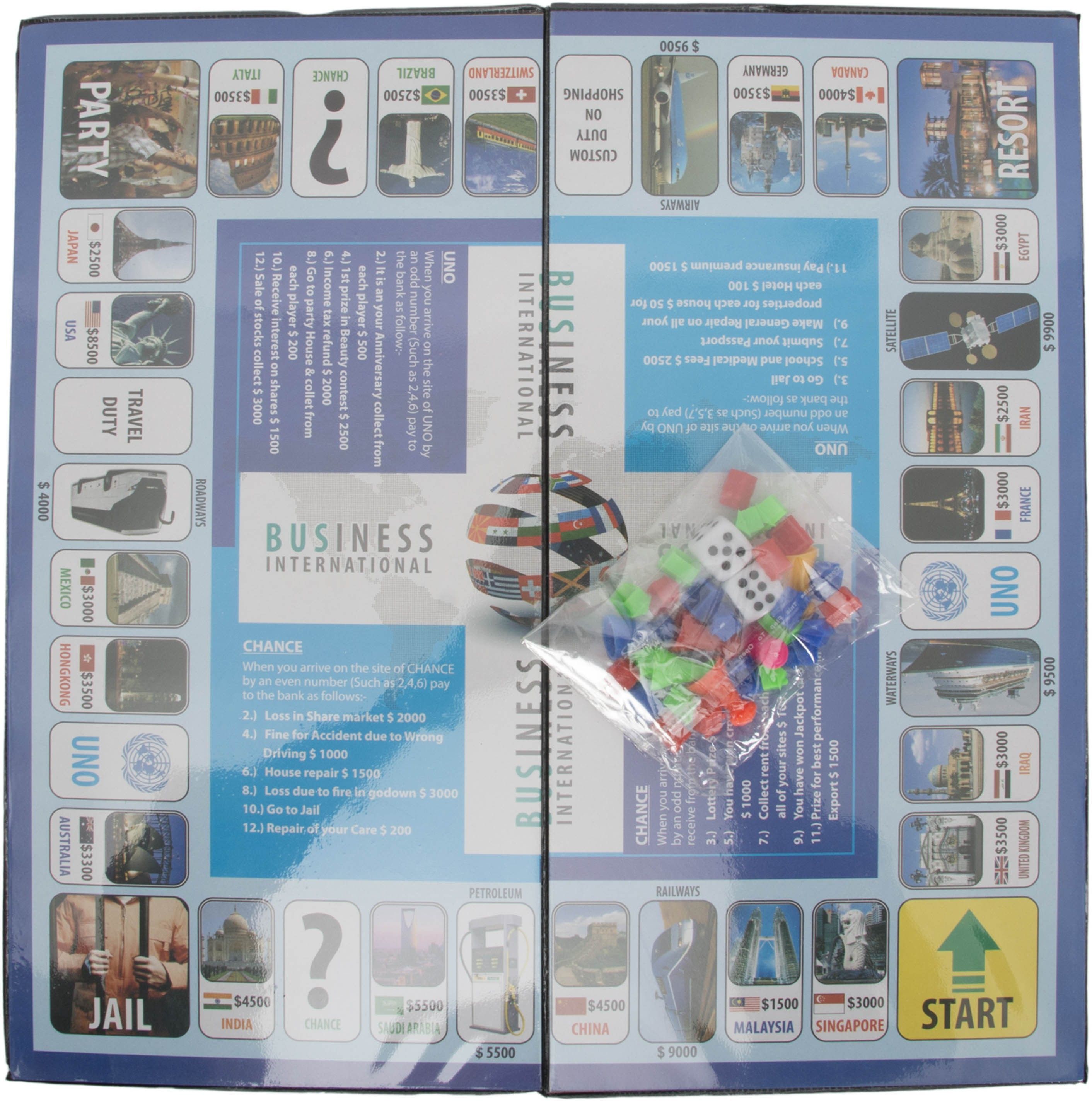 jmd creation International Business Game Senior With Plastic Money Board Game Accessories-picture-22