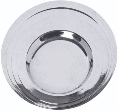 kadai / fry pan / casserole / handi / tope/ bowl and other cookware utensils for daily use cook & serve application in your kitchen. Stainless Steel Heavy Gauge Ciba/Lids/Tope Cover Lid Set (Stainless Steel) 12 inch Lid Set, Pack of 5-image-25
