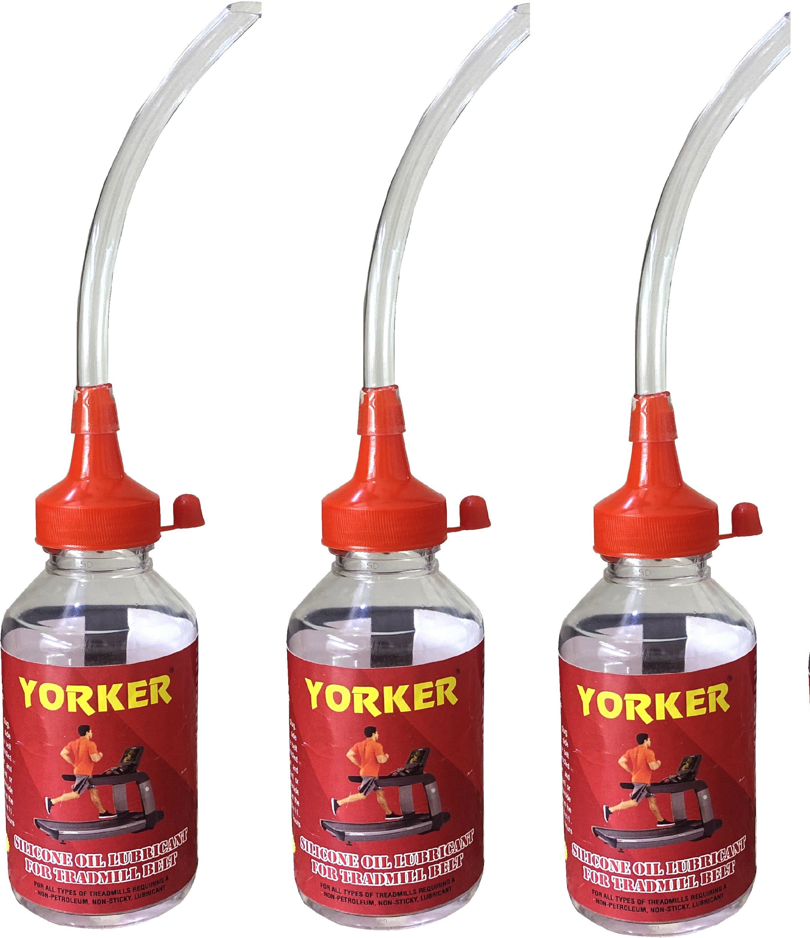 yorker Silicone Oil Lubricant for treadmill belt pack of 3 each in 100ml Manual Pump-picture-22