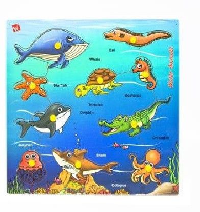 saleoff Aquatic Sea Animals & Different Species in A Puzzle toy (1 Pieces)-picture-8