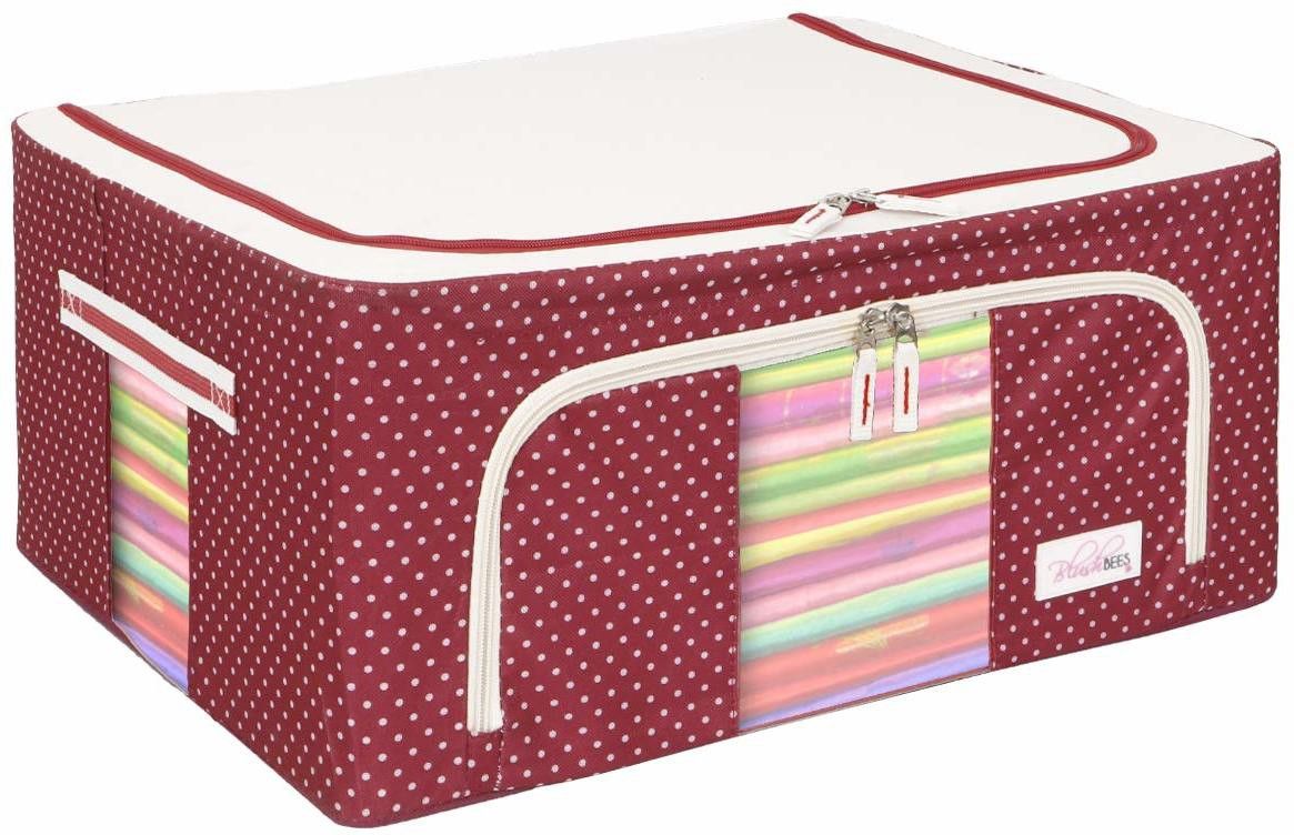 E Solutions WARDROBE ORGANISER/STORAGE BAG-110 (44LITERS) Poly-canvas Laundry Bag-image-16
