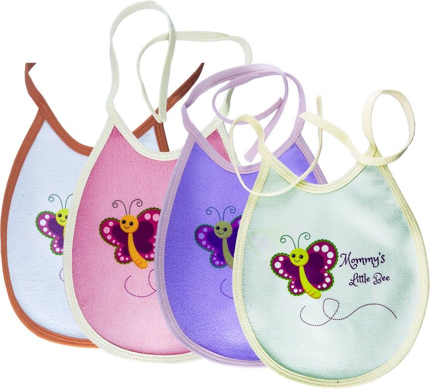 Feeding bib apron - Made with Dry Sheet Fabrics- Machin Wash for baby-image-3