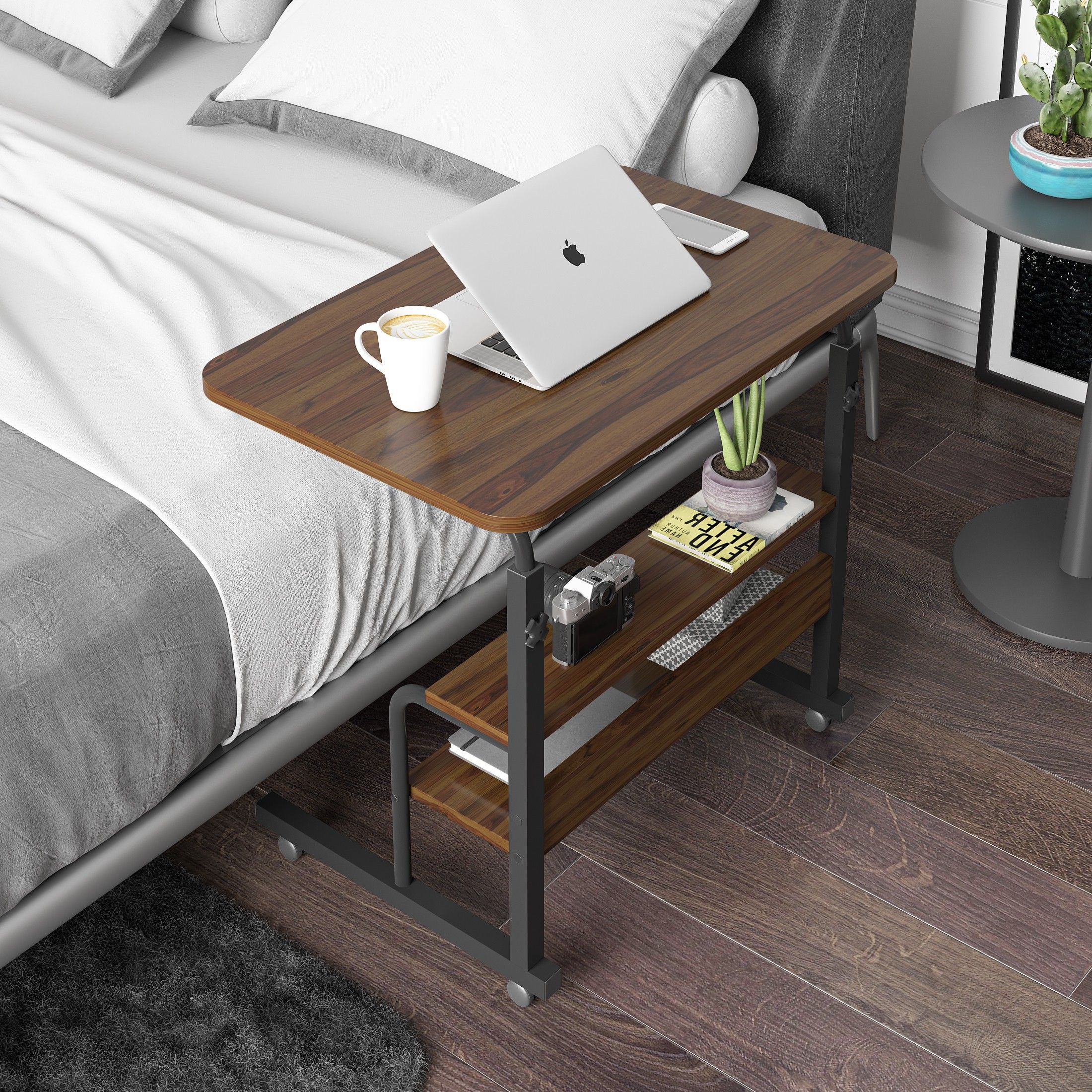 furn master Wood Portable Laptop Table-picture-15