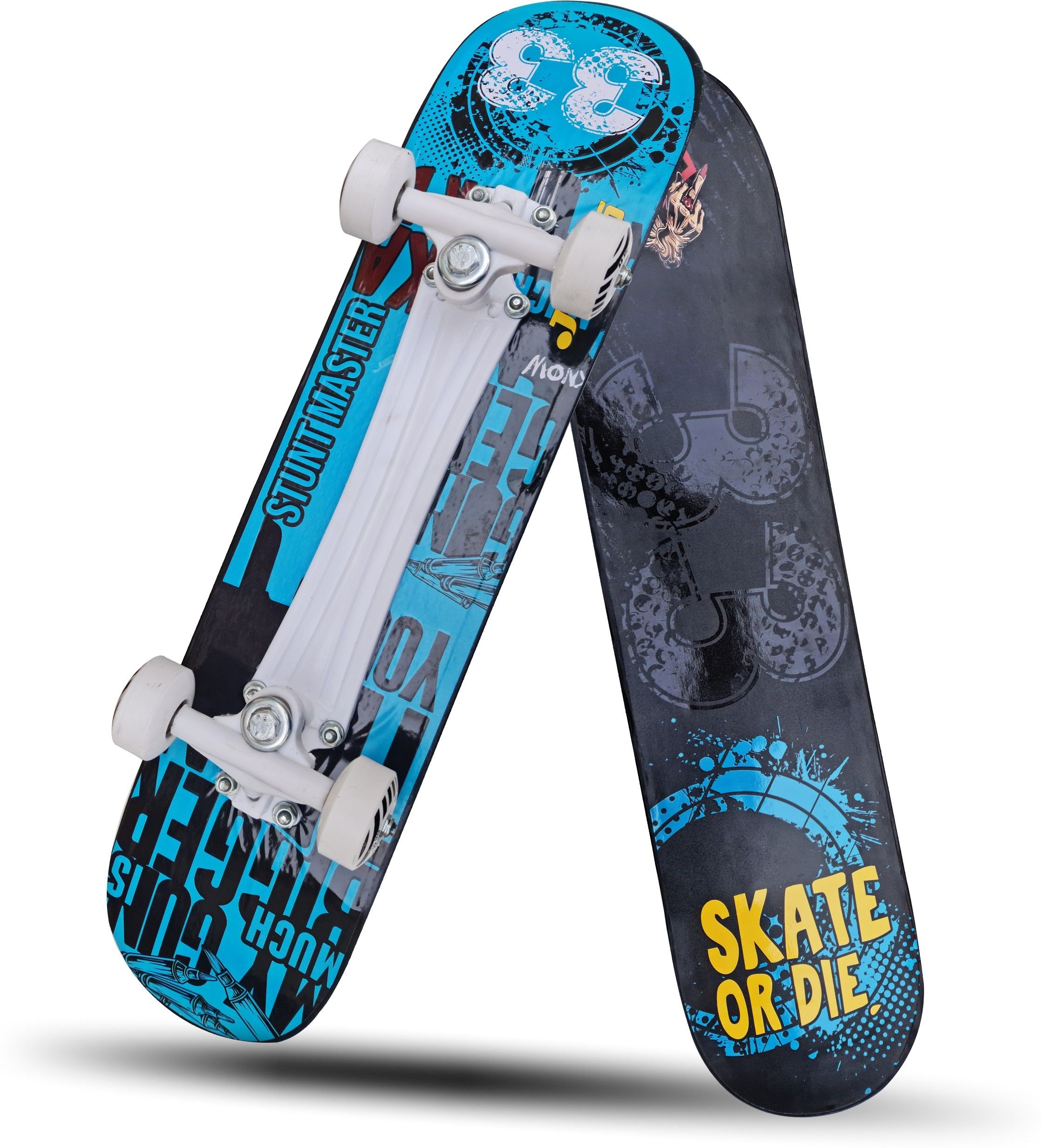 Stunt Master 27"x 7" Wooden Skateboard 27 inch x 7 inch Skateboard-image-21