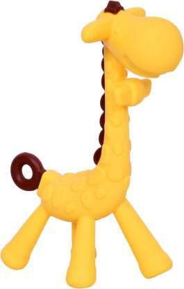 Giraffe Shape Food Grade/BPA Free Silicone Teething Baby Teether/Toy/Teething Stick for Babies Teether-image-47