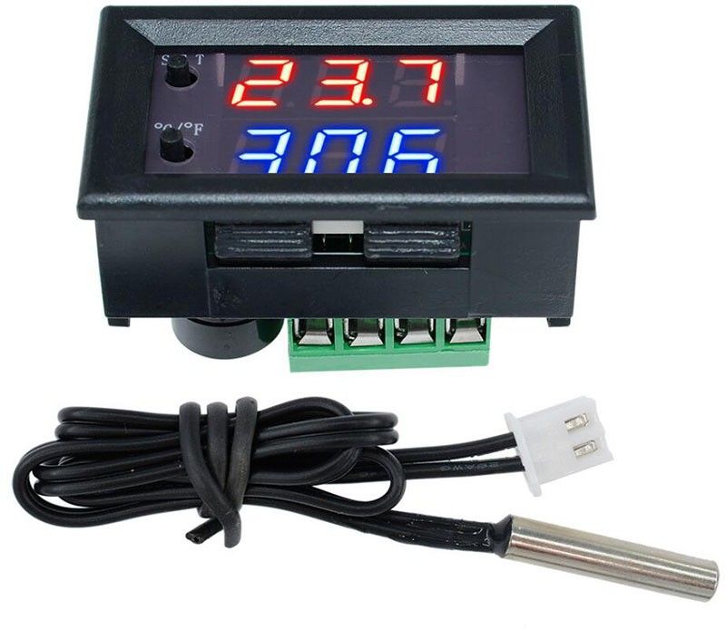 electrolight W1209WK Intelligent Adjustable Digital LED Display Temperature Controller . Multipurpose Controller-picture-15