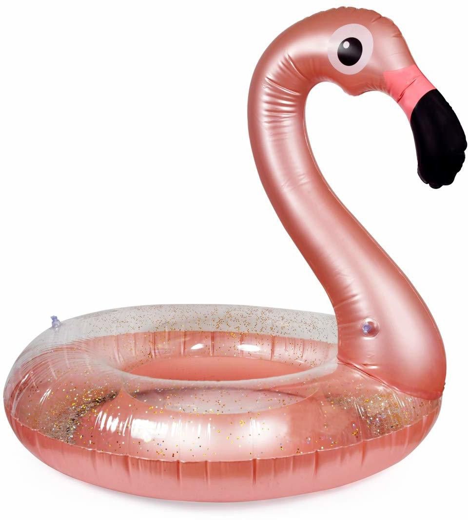 Inflatable Flamingo Infant Swimming Float Ring Inflatable Swimming Pool-image-42