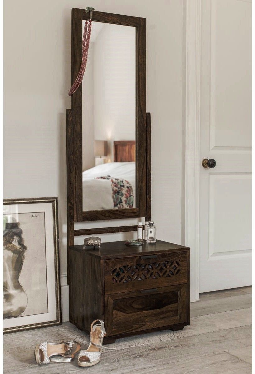 the attic Sheesham Solid Wood Dressing Table-picture-31