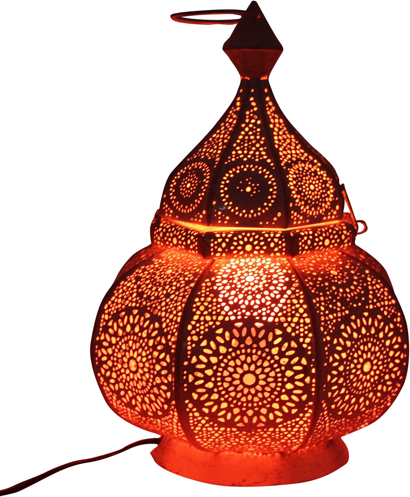 decovally Multicolor Iron Table Lantern-picture-13