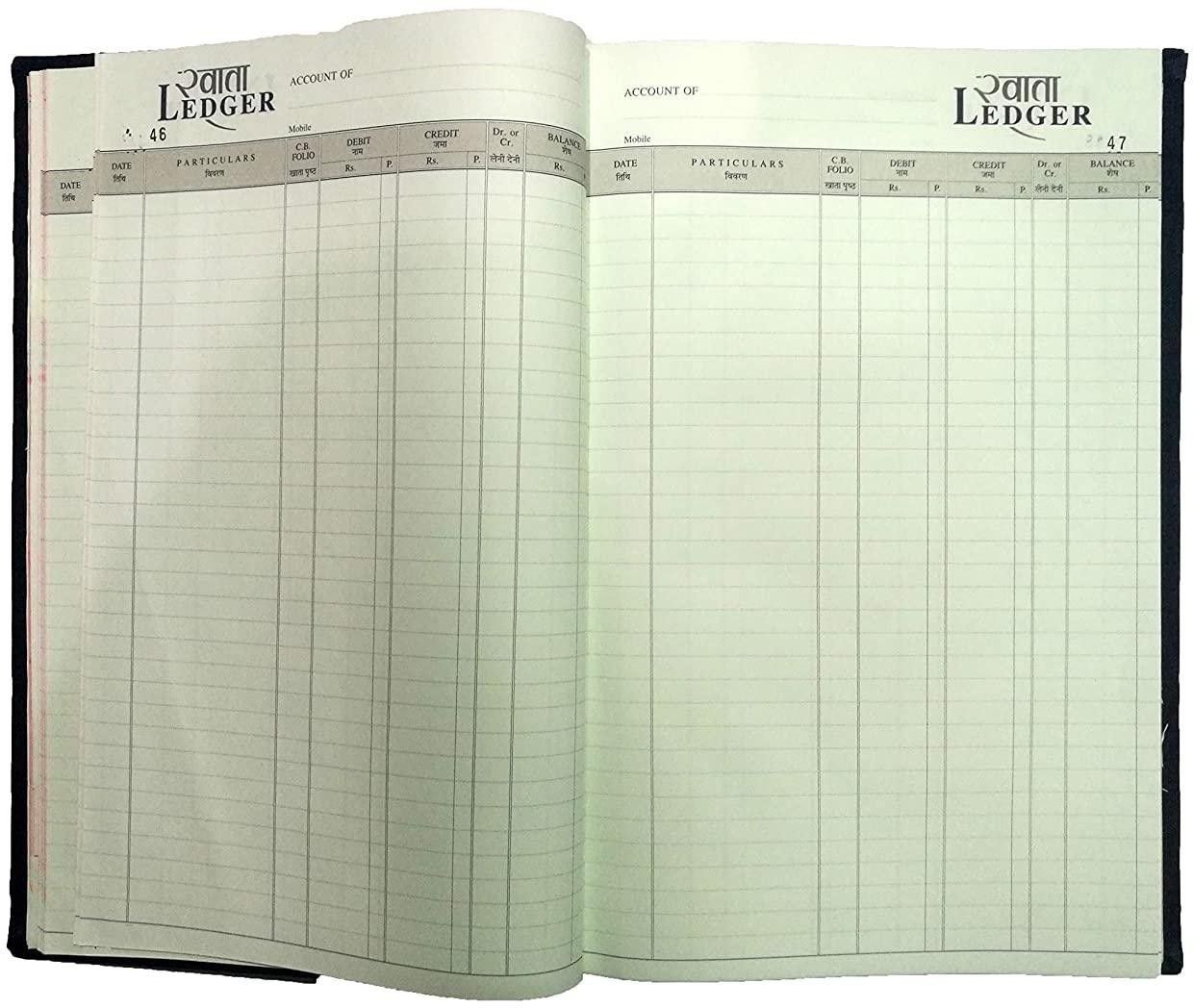 Ledger Register Size - 34 x 21 cm - Full Cloth Hard Bound (625 Pages) 1-Part Record Keeping Books-image-38