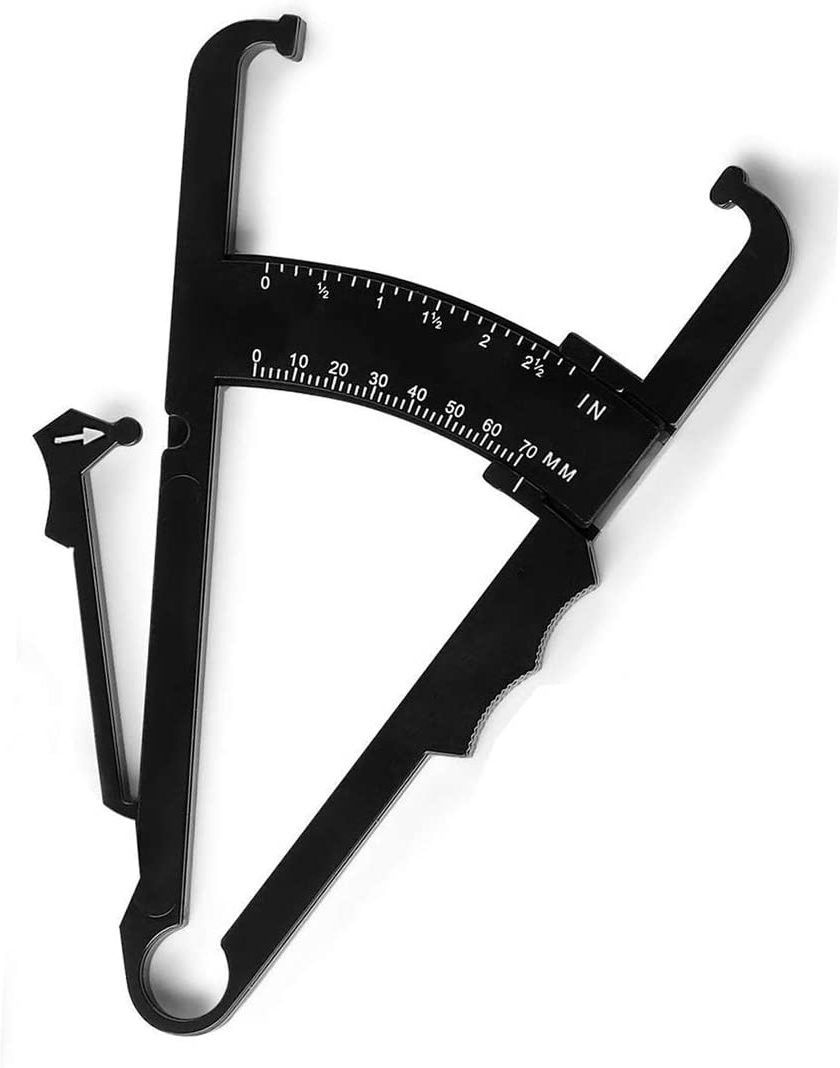 Medimama Body Fat Caliper, Fat Measure Clipper for Accurately Measuring Caliper Tool for Body Fat skinfold Calipers Measurement Device Body Fat Scale Body Fat Analyzer-image-1