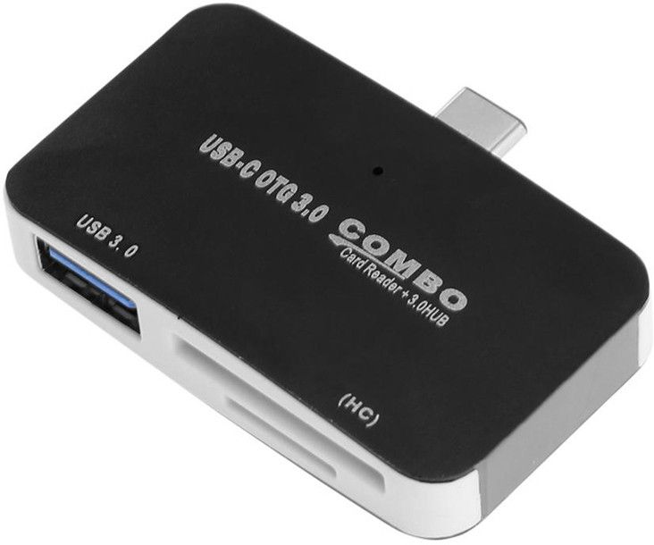 play run Multipurpose Use Laptop Mobiles Combo USB 3.1 Type C Hub Pretty Handy Micro USB OTG Adapter with LED USB C Hub USB SD TF Micro Extender Card Smart Card Reader Card Reader Card Reader-picture-35