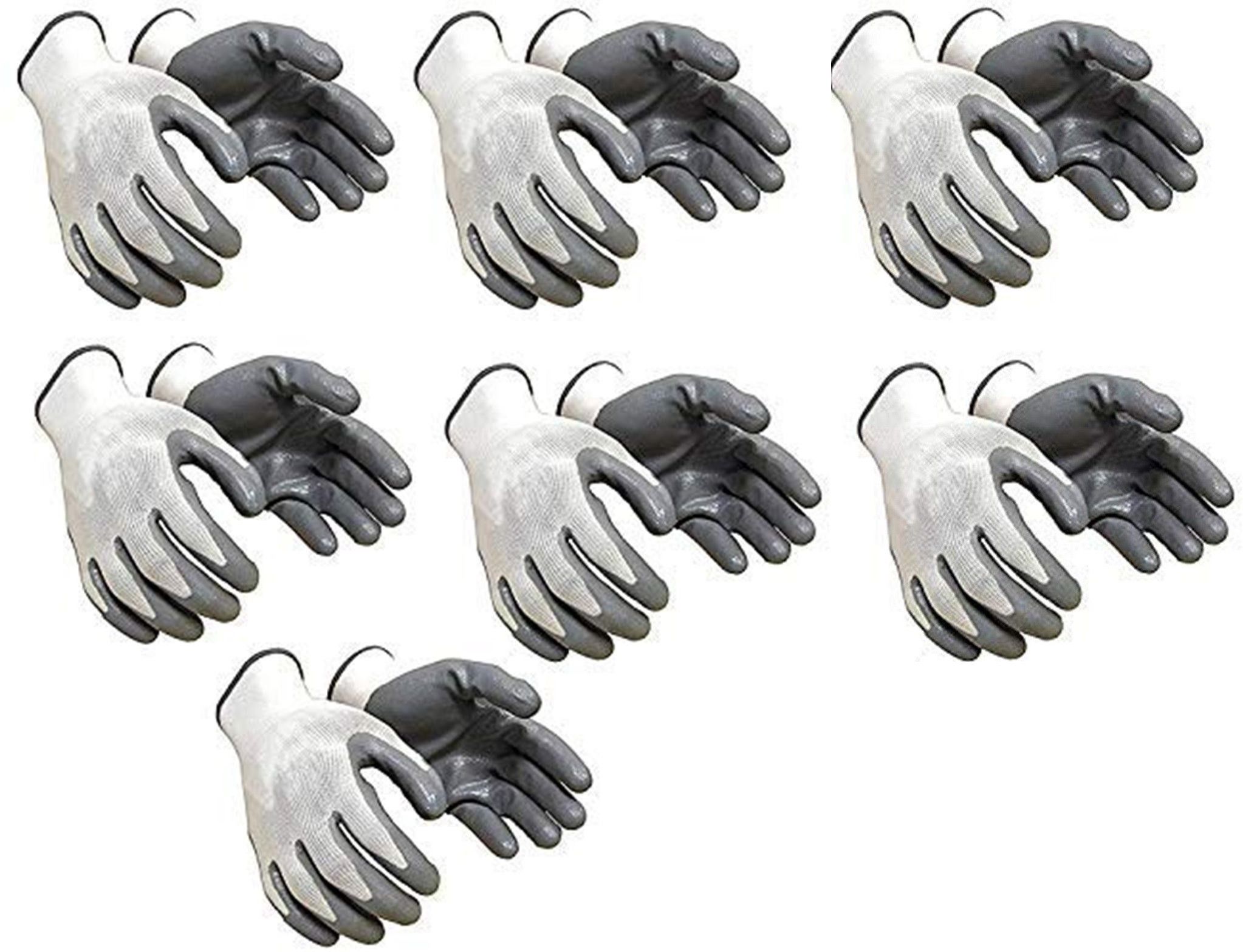 hm evotek Nylon Anti Cut Resistance Hand Gloves (7 Pair) Re-usable and Washable,Industrial use, use for Kitchen, Gardening, Metal Sheet, Agriculture, Construction etc Gardening Shoulder Glove Gardening Shoulder Glove Gardening Shoulder Glove Gardening Shoulder Glove-picture-13