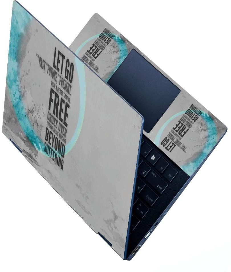 Anweshas HD Printed Full Panel Laptop Skin Sticker Vinyl Fits Size Upto 15.6 inches No Residue, Bubble Free - Let Go Stretchable Vinyl - Easily Cover Corners Laptop Decal 15.6-image-20