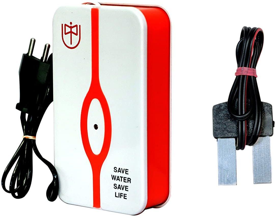 Aarav Enterprises WATER Tank Overflow Alarm with HUMAN Voice Sound with FREE-Water Sensor,Red & wt Wired Sensor Security System