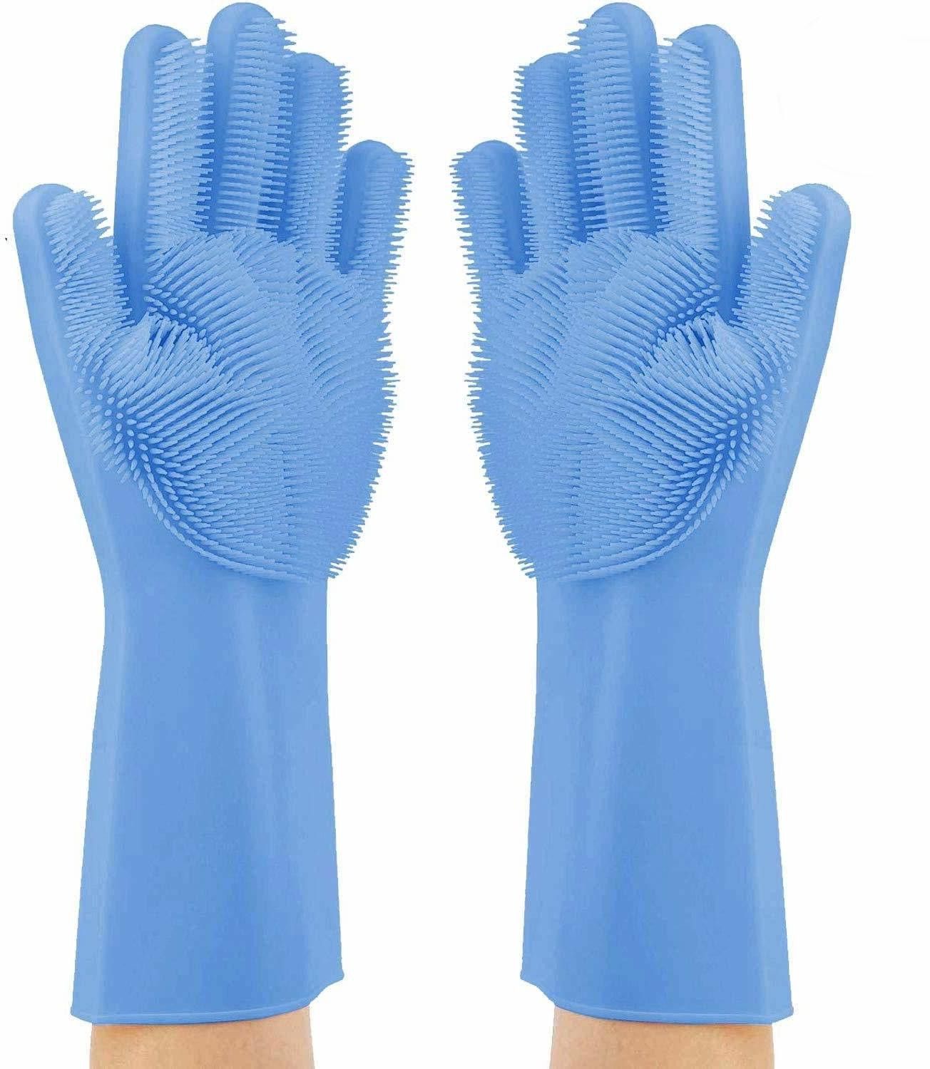 Silicone Vehicle Washing Washing Mitt Hand Glove-image-23