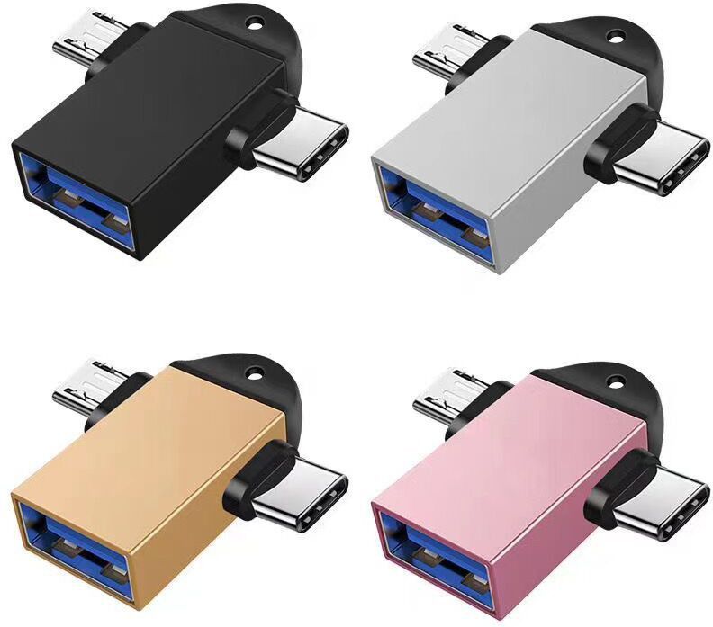 VIXIDO Micro USB, USB Type C, USB OTG Adapter-image-45