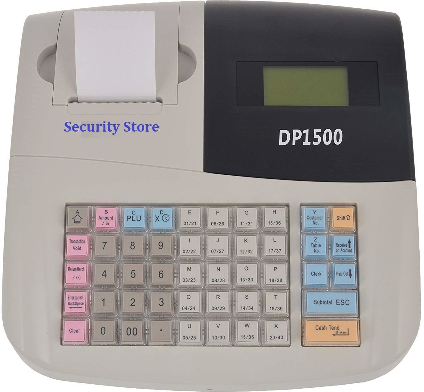 Retail Shop Billing Machine/ Cash Register with 2 inch Receipt and 6000 Items Capacity for Restaurant, Hotels, Bakery Shops, Garments Shops and All Types of Retail Counters Table Top Cash Register