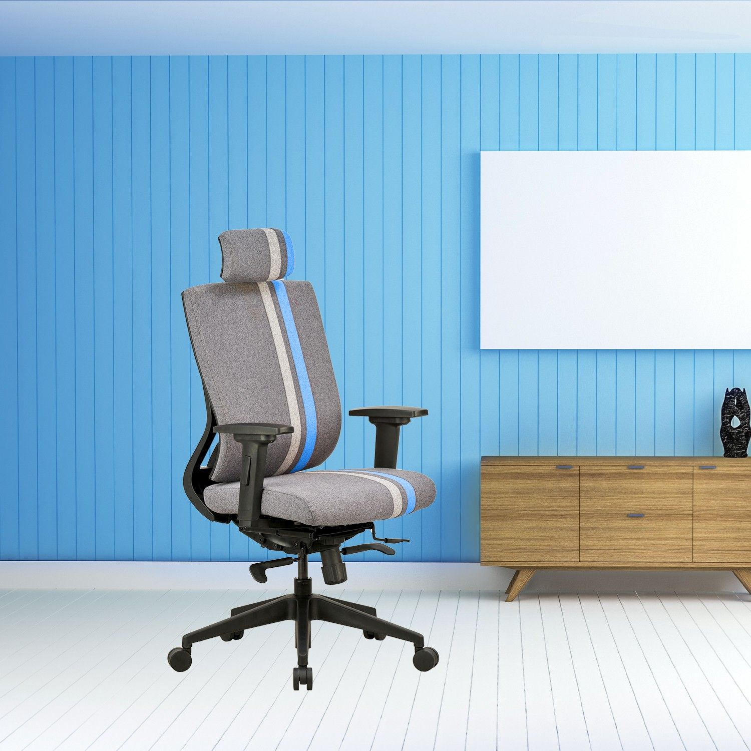 Liberate Game Fabric Office Arm Chair-image-22