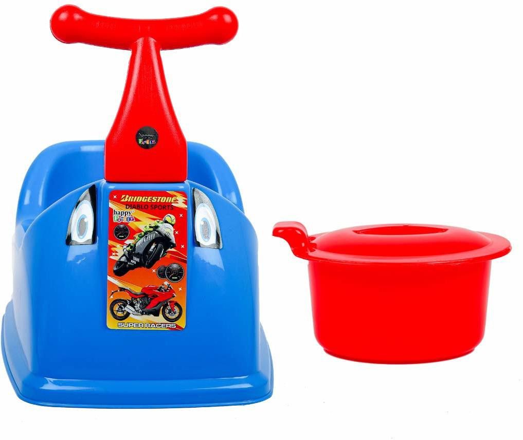 nabhya Toilet Trainer Baby Potty Seat 1234 Potty Scooter Designed With Removable Bowl & Closing Lid Potty Seat-picture-3