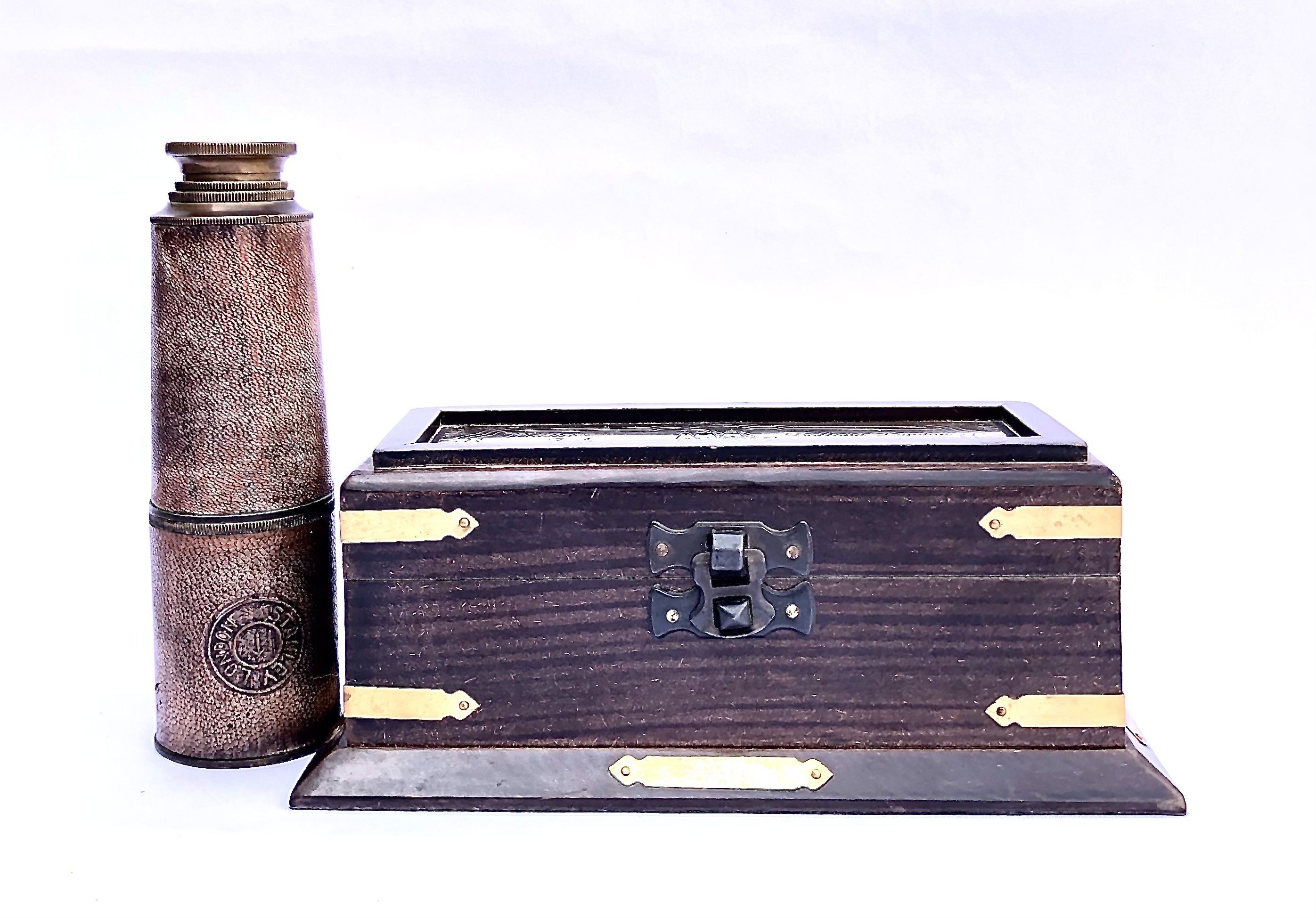 VETERIS Antique Style Brass Telescope 17 inch Dollond London 1920 | Nautical Gift | Antique Telescope | Functional Telescope | Showpiece Telescope | Reflecting Telescope