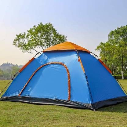 6 Person Tent for Camping Waterproof Outdoor Tent for 6 Persons Tent (Multicolor) Tent - For 6 PERSON